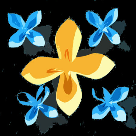 Blomsterskåle